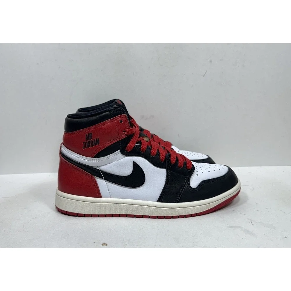 Jordan 1 Retro High OG Black Toe Reimagined Men's Size 7.5 DZ5485-106 Shoes